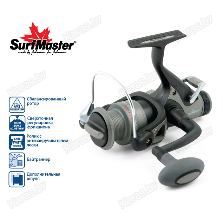 Безынерционная катушка Surf Master Apollo APL 150 с байтраннером